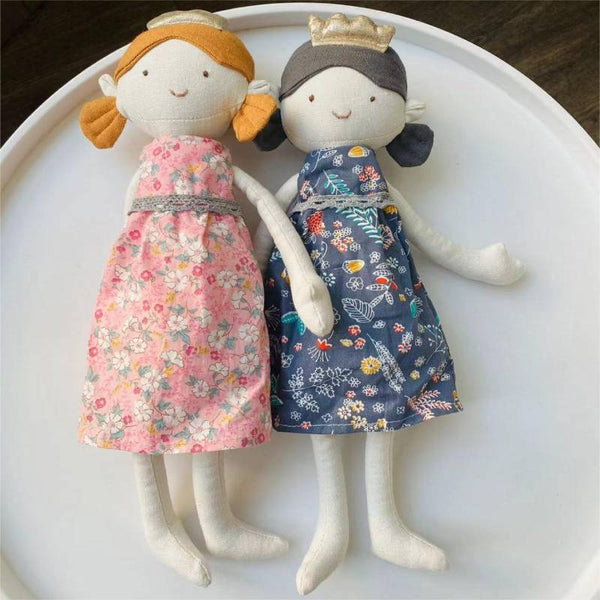 Fabric Stuffed Dolls
